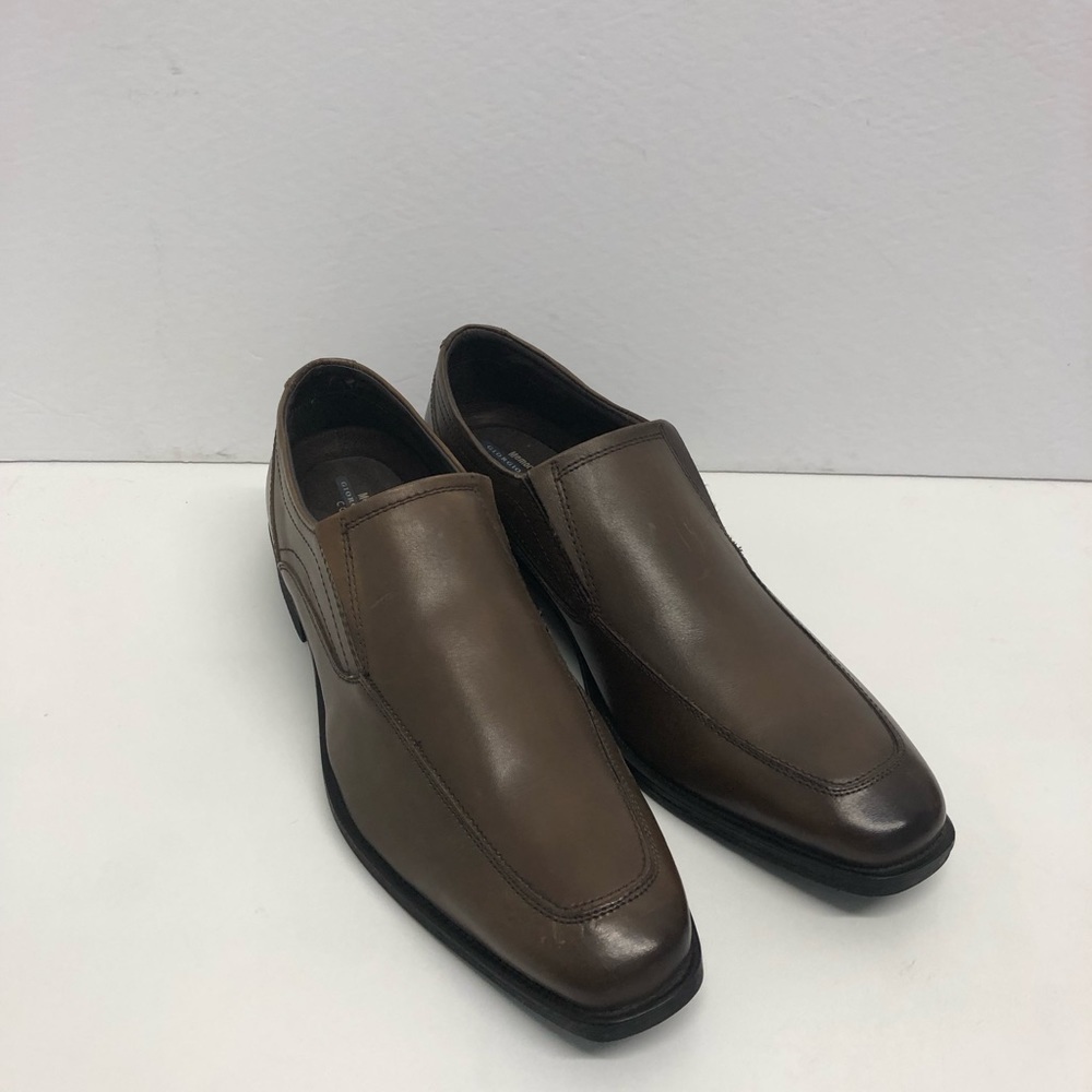 Giorgio Brutini shoes brown leather slip on